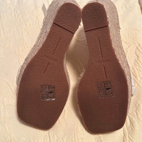 DOLCE VITA Nilton Braided Platform Wedge Espadrille Sandals sz 8.5 - Picture 5 of 8